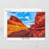 Carte postale Arizona (Devant / Derrière)