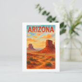Carte Postale Arizona (Debout devant)