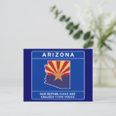 Carte Postale Arizona (Debout devant)