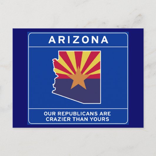 Carte Postale Arizona (Devant)