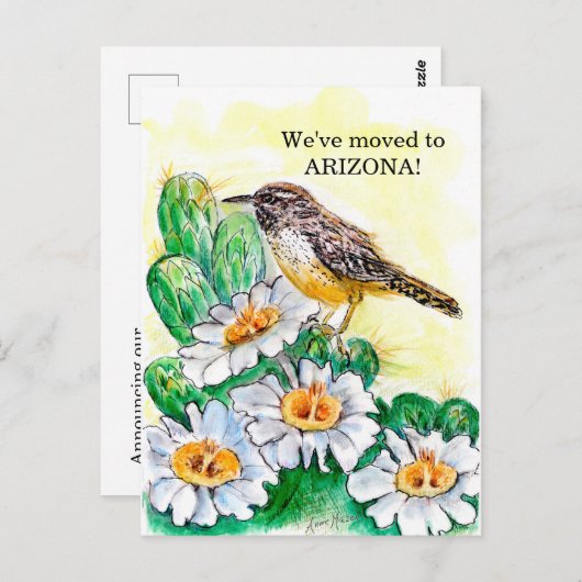 Carte Postale Arizona (Devant / Derrière)