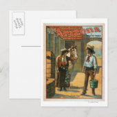 Carte Postale Arizona "America's Greatest Play" Cachese (Devant / Derrière)