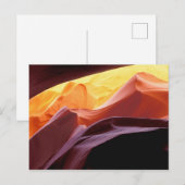 Carte Postale Arizona, canyon de Paria | Formations de grès (Devant / Derrière)