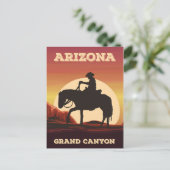 Carte Postale Arizona Cowboy (Debout devant)