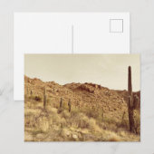 Carte postale Arizona Desert (Devant / Derrière)