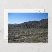 Carte Postale Arizona Désert (Devant / Derrière)