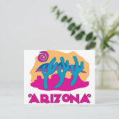 Carte Postale Arizona Desert Rose (Debout devant)