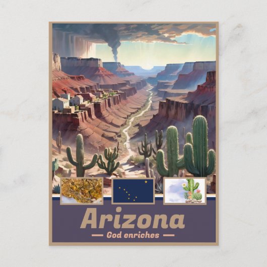 Carte Postale Arizona Dreamscape : Surreal State (Devant)