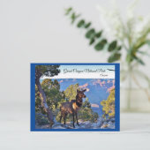 Carte postale, Arizona, Grand Canyon, Elk (Debout devant)