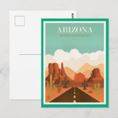 Carte Postale Arizona Grand Canyon State (Devant / Derrière)