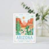 Carte Postale Arizona Grand Canyon State Summer Travel (Debout devant)