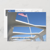 Carte postale Arizona Memorial (Devant / Derrière)