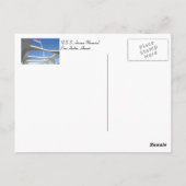 Carte postale Arizona Memorial (Dos)