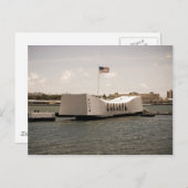 Carte Postale Arizona Memorial Pearl Harbour (Devant / Derrière)