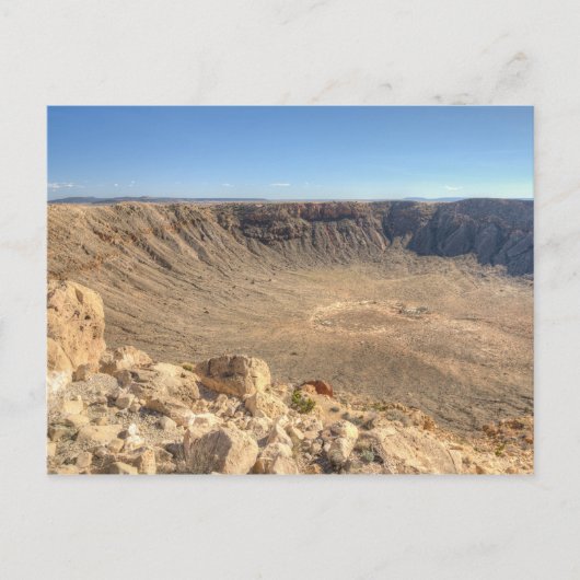 Carte Postale Arizona Meteor Crater (Devant)