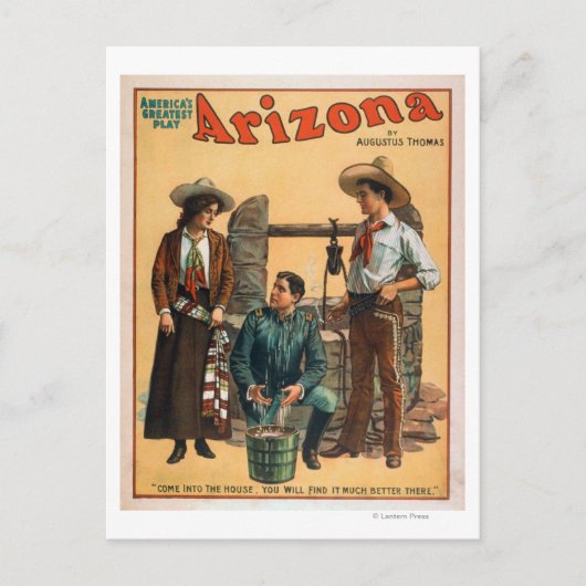 Carte Postale Arizona Poster "America's Greatest Play" #3 (Devant)