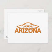 Carte Postale Arizona UFO (Devant / Derrière)