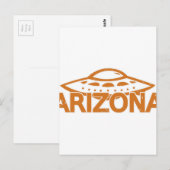 Carte Postale Arizona UFO (Devant / Derrière)