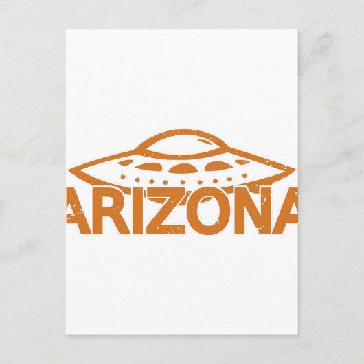 Carte Postale Arizona UFO (Devant)