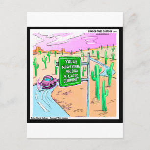 Carte Postale Arizona : Une communauté fermée Cadeaux et T-shirt