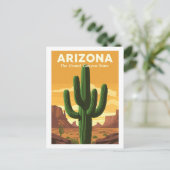 Carte Postale Arizona vintage (Debout devant)