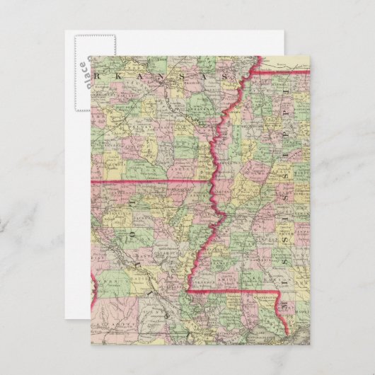 Carte Postale Ark, Mlle, La (Devant / Derrière)