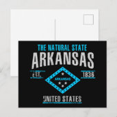Carte Postale Arkansas (Devant / Derrière)