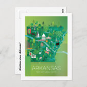 Carte postale Arkansas (Devant / Derrière)