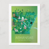 Carte postale Arkansas (Devant)