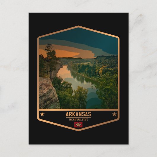 Carte Postale Arkansas (Devant)