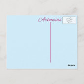 Carte postale - ARKANSAS (Dos)