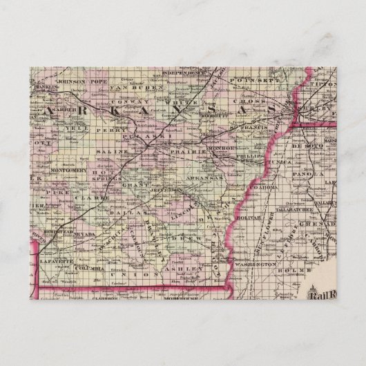Carte Postale Arkansas (Devant)