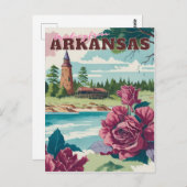 Carte Postale Arkansas (Devant / Derrière)