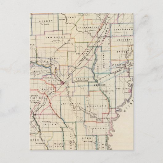 Carte Postale Arkansas 5 (Devant)