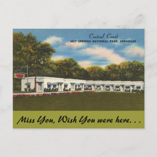 Carte Postale Arkansas, Cour centrale
