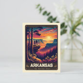 Carte Postale Arkansas | Esprit patriotique Vintage (Debout devant)