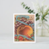 Carte Postale Arkansas fruits publicité vintage (Debout devant)