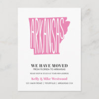 ARKANSAS Nous avons déménagé Nouvelle adresse Nouv