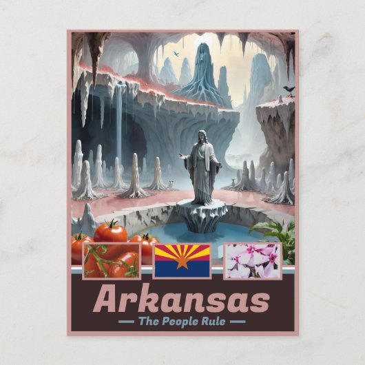 Carte Postale Arkansas Reverie : Surreal State Keepsaké (Devant)