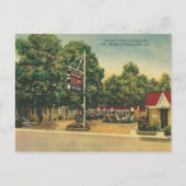 Carte Postale Arkansas, sources chaudes vintages (Devant)