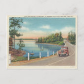 Carte Postale Arkansas, sources chaudes vintages (Devant)