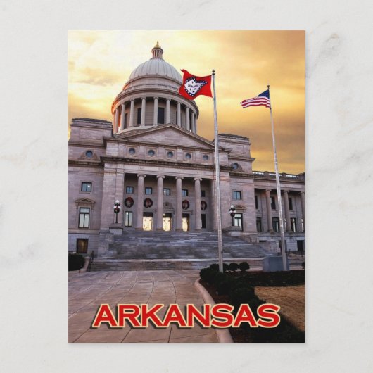 Carte Postale Arkansas State Capitol Building, Little Rock, AR (Devant)