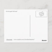 Carte Postale Arkhangel Michael (Dos)