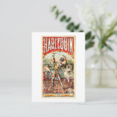 Carte Postale Arlequin - en détresse (Debout devant)