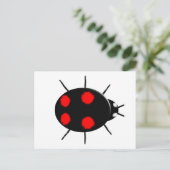 Carte postale Arlequin Ladybird (Debout devant)