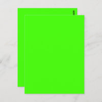 Arlequin Neon Vert Couleur Solide