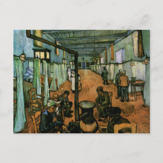 Carte Postale Arles Hospital Ward, Vincent van Gogh