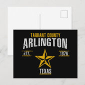 Carte Postale Arlington (Devant / Derrière)