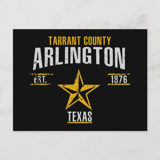 Carte Postale Arlington (Devant)