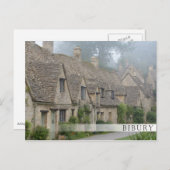 Carte Postale Arlington Row, Bibury dans les Cotswolds (Devant / Derrière)